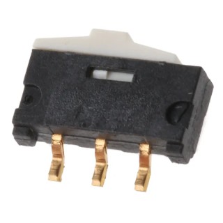 KNITTER-SWITCH PCB Slide Switch SPST Latching 12V DC 500mA Phosphor Bronze Gold Plated MMS1010D-R