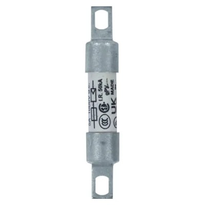 Eaton Bolt Fixing Photovoltaic Fuse 5A Current Rating 1000V DC, 10 x 38 mm PV-5A10-T