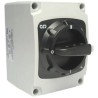 Craig & Derricott 4-Pole Base Isolator Switch IP65, 20A Switching Current, 63kW Power, 690V AC,