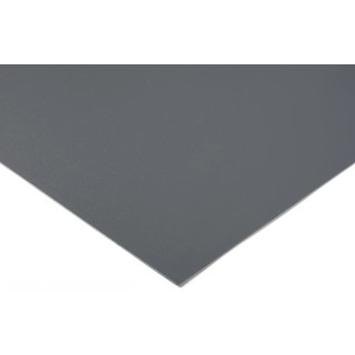 RS PRO Grey PVC Plastic Sheet 1 m x 1 m x 4.5 mm 704-8201
