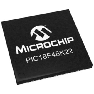 Microchip PIC18F 8-bit PIC Microcontroller 64 MHz, 64kB FLASH, 44-Pin QFN PIC18F46K22-I/ML