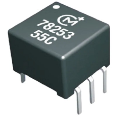 Murata Power Solutions Through Hole Pulse Transformer 1:2.27 Turns Ratio, 0.38 mH Primary Inductance, 1Ω Primary 78253/35C