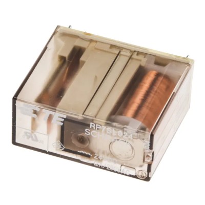 TE Connectivity PCB Power Relay, 24V dc Coil, 12A Switching Current, SPST 6-1393231-6