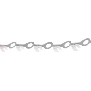 TE Connectivity Uninsulated Ring Terminal M4 Stud Size, 18 AWG to 14 AWG Wire Size, Grey 41332