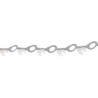 TE Connectivity Uninsulated Ring Terminal M4 Stud Size, 18 AWG to 14 AWG Wire Size, Grey 41332
