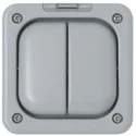 MK Electric Grey 2 Way Intermediate Press Electronic Timer Module 13A Surface Mount Polycarbonate K56422GRY