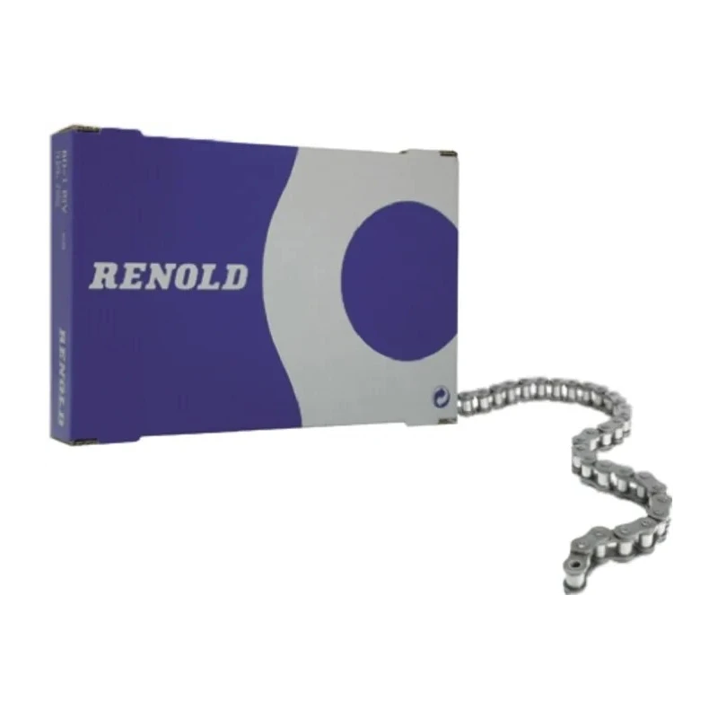 Renold 60-1 Roller Chain, ANSI Standard, Steel, 3 m Length, 19.05 mm Pitch, 25.3 mm Pin Length 60A1