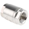 RS PRO Stainless Steel Threaded Single Non Return Valve 1 in BSP 25 bar 220°C 720-9282