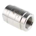 RS PRO Stainless Steel Threaded Single Non Return Valve 1 in BSP 25 bar 220°C 720-9282