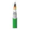 Belden Screened Cat5e Ethernet Cable 305 m Green PVC Jacket 22AWG Stranded Copper Conductor Cat5e 70006E
