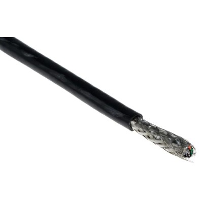 Belden Cat5e Ethernet Cable 305 m Screened Shielded Solid Copper Conductor Black PVC Jacket 