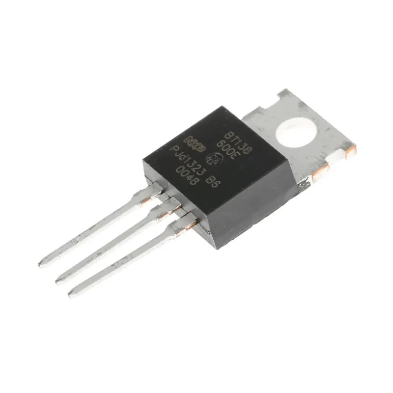WeEn Semiconductors Co., Ltd TRIAC Through Hole 3-Pin TO-220 Package 600 V Gate Trigger 1.5 V BT138-600E,127