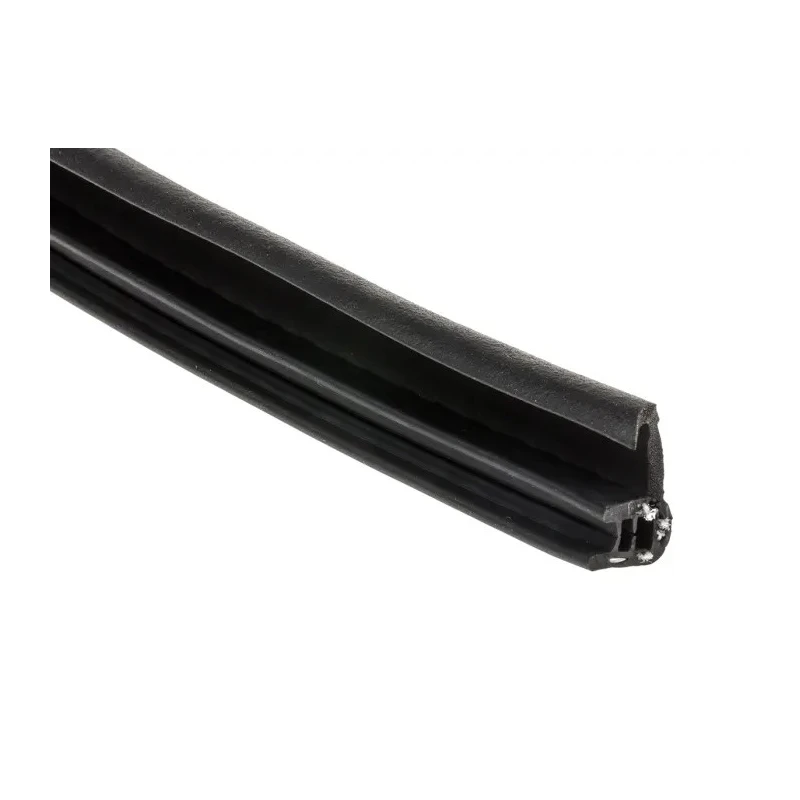 RS PRO Black Ethylene Propylene Diene Monomer Edging Strip 20m 8.9mm Width 21mm Height 727-6077
