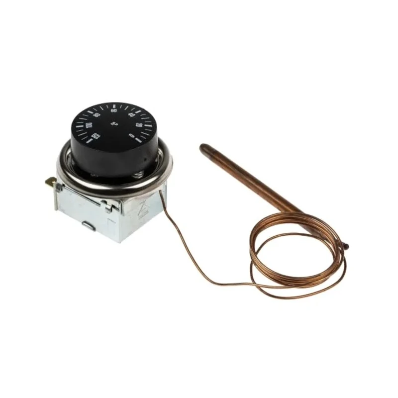 Altecnic Capillary Thermostat, Closes at 20 °C, 120 °C Max, Manual Reset, SPDT, 15 A, Panel Mount 733-4710