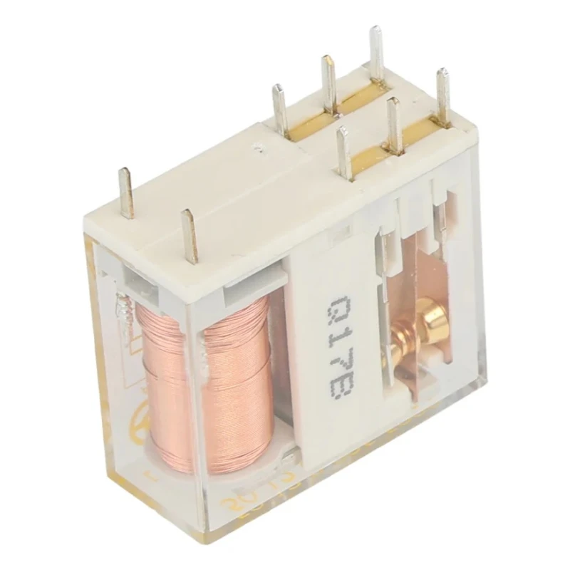 Finder PCB Force Guided Relay 5V DC Coil Voltage 2-Pole DPDT 50.12.9.005.5000