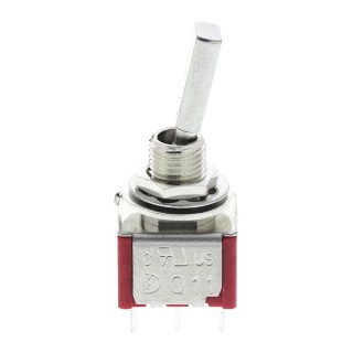 RS PRO Toggle Switch Panel Mount On-On DPDT Solder Terminal 26 V dc 112 V ac 734-7022