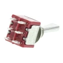 RS PRO Toggle Switch Panel Mount On-On DPDT Solder Terminal 26 V dc 112 V ac 734-7022
