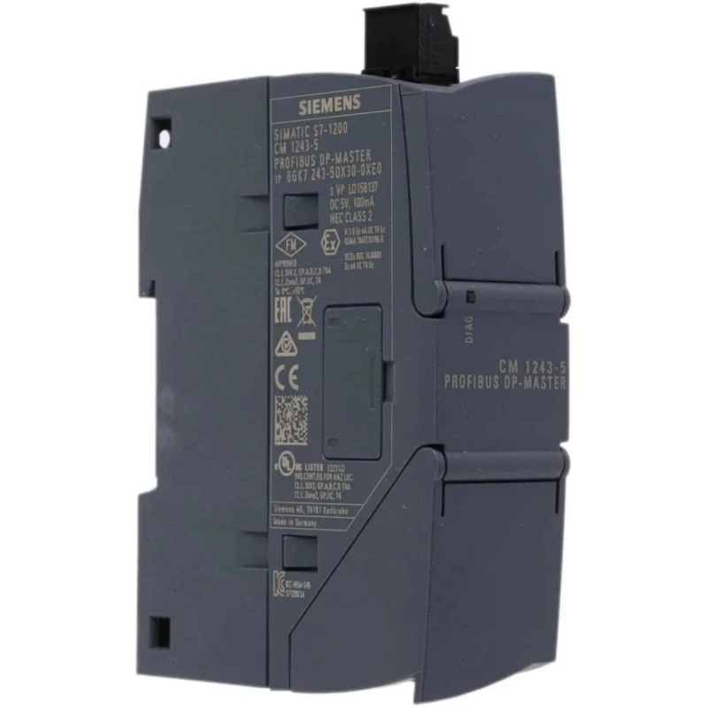 Siemens PLC I/O Module 24V Communication Module S7-1200 6GK7243-5DX30-0XE0