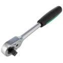 STAHLWILLE 1/2 in Ratchet with Ratchet Handle 265.5mm Overall Chrome Alloy Steel 36 Teeth 13111010