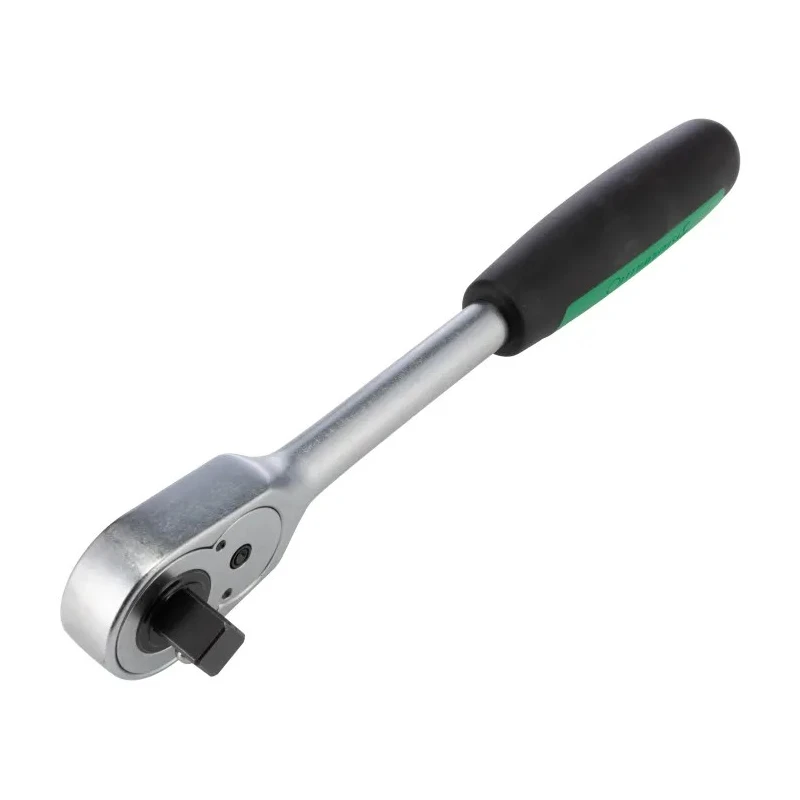 STAHLWILLE 1/2 in Ratchet with Ratchet Handle 265.5mm Overall Chrome Alloy Steel 36 Teeth 13111010