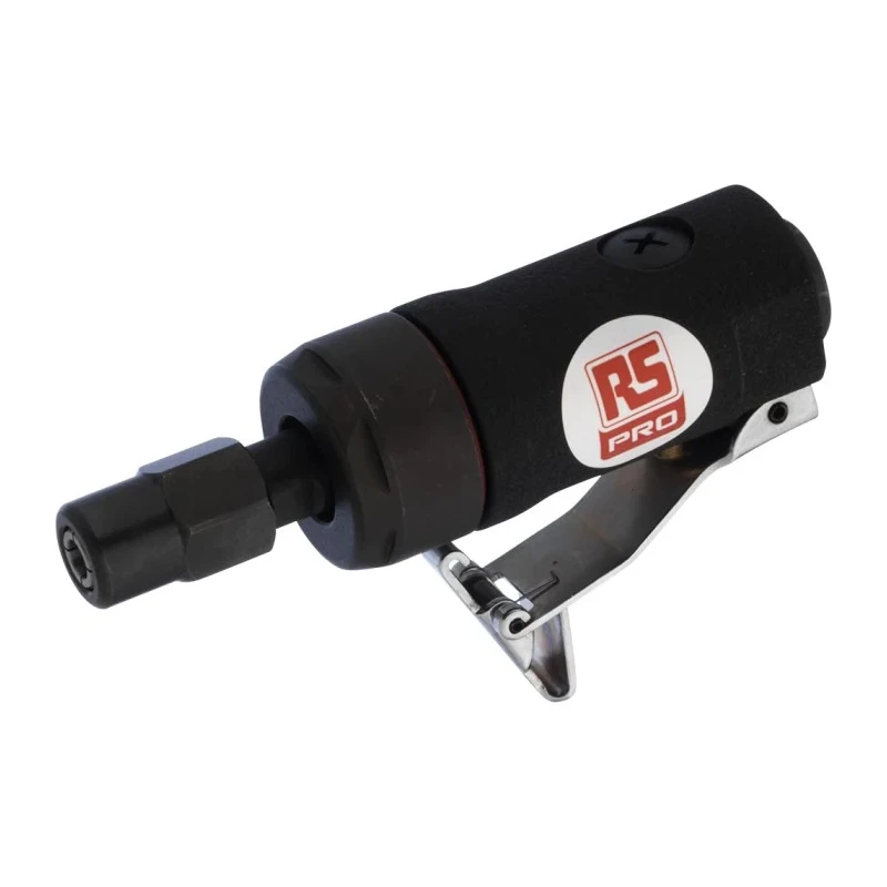 RS PRO 25000rpm Air Die Grinder Compact Mini Air Grinder 6 mm Collet 6.2 Bar Maximum Operating Pressure 125mm Length 739-8436