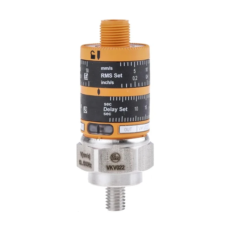 ifm electronic Vibration Sensor 0 → 50 mm/s, 500 mA Max, 32 V dc Max, -25 °C to 80 °C VKV022