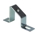 Phoenix Contact BG/SH Series Mounting Bracket Galvanised Steel, Silver, 84x20x46mm 1201099