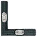 Starrett 70 mm Cross Level Spirit Level Cast Iron Frame 2 Vials Model 136