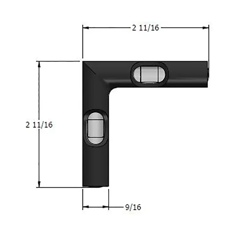 Starrett 70 mm Cross Level Spirit Level Cast Iron Frame 2 Vials Model 136