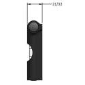 Starrett 70 mm Cross Level Spirit Level Cast Iron Frame 2 Vials Model 136