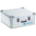 Zarges Metal Waterproof Watertight Aluminium Transit Case 600 mm x 600 mm x 250 mm 40849