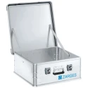 Zarges Metal Waterproof Watertight Aluminium Transit Case 600 mm x 600 mm x 250 mm 40849