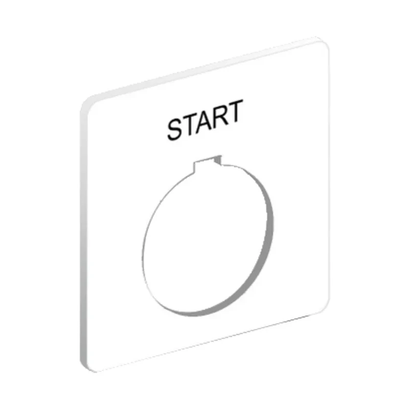 Schneider Electric Legend Plate Accessory for Use with 9001SK Series Harmony 9001K 9001KN101WP