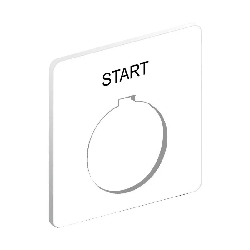 Schneider Electric Legend Plate Accessory for Use with 9001SK Series Harmony 9001K 9001KN101WP