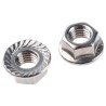 RS PRO Plain A2 Stainless Steel Flanged Hex Nut M10 DIN 6923 21.8mm Flange Diameter 15mm Hex Size 10mm Height 725-9666