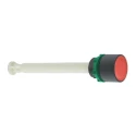 Schneider Electric Harmony XB5 Series Push Button Switch, Panel Mount, 22 mm Cutout, Red LED Indicator, IP66 XB5AA841