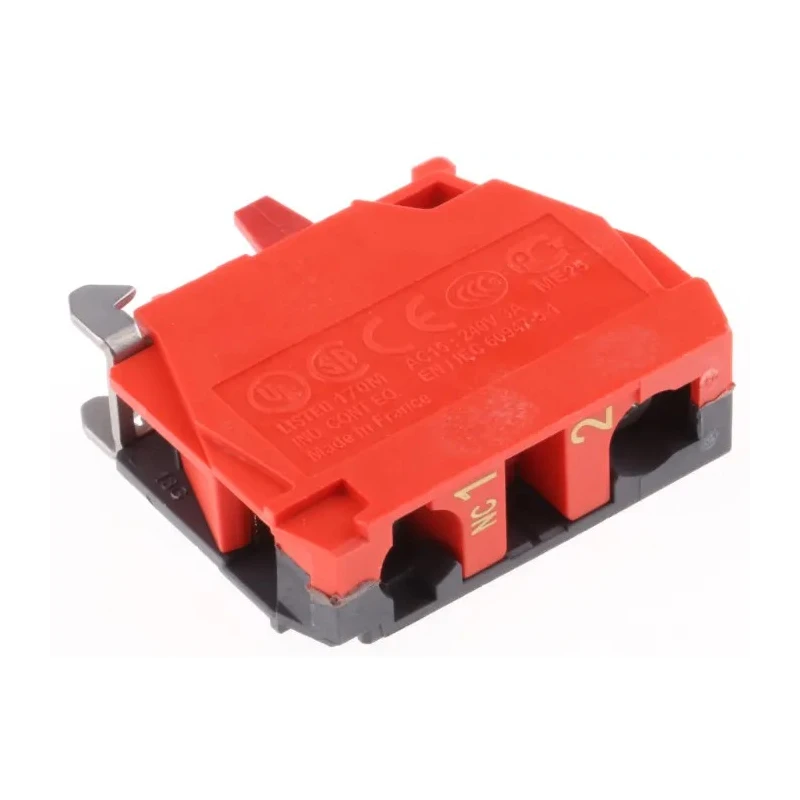 Schneider Electric Harmony Series Contact Block, 1 NC, Screw Terminal, 10A, -25°C to 70°C ZBE1026