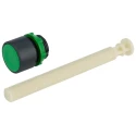 Schneider Electric Harmony XB5 Series Push Button Switch Panel Mount 22 mm Cutout Green LED IP66 XB5AA831