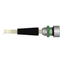Schneider Electric Harmony XB4 Series Push Button Switch Panel Mount 22 mm Cutout Black LED IP66 XB4BA821