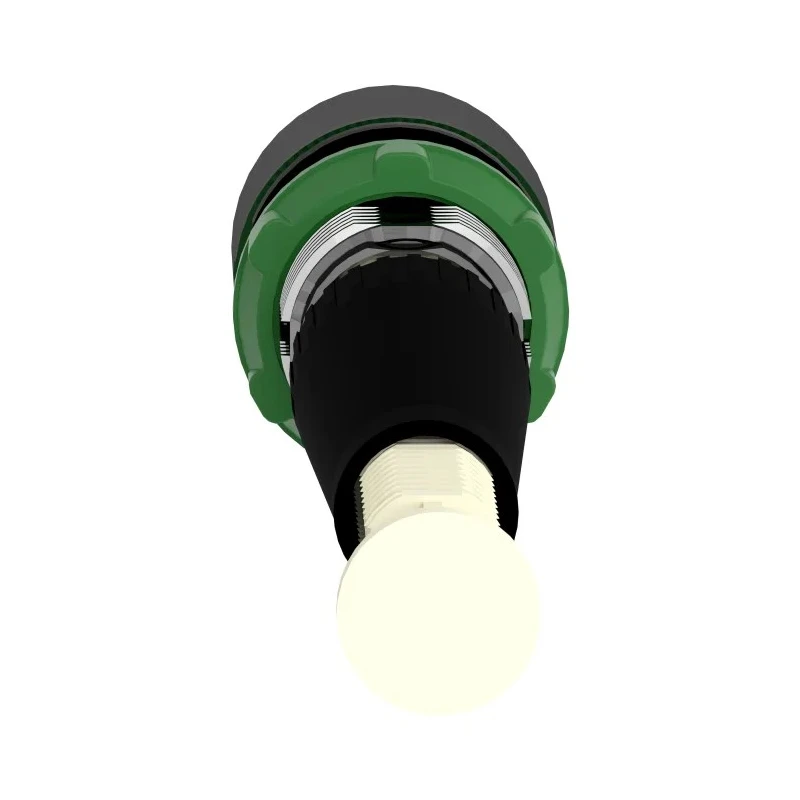 Schneider Electric Harmony XB4 Series Push Button Switch Panel Mount 22 mm Cutout Black LED IP66 XB4BA821