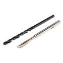 RS PRO Tap & Drill Set M3 Thread Metric Coarse Standard Hand Tap 48mm Overall Length 749-5688