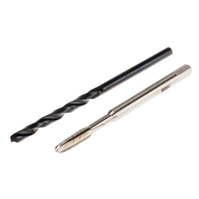 RS PRO Tap & Drill Set M3 Thread Metric Coarse Standard Hand Tap 48mm Overall Length 749-5688