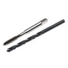 RS PRO Tap & Drill Set M6 Thread Metric Coarse Standard Hand Tap HSS 66mm Overall Length 749-5694