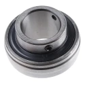 RS PRO Bearing Insert 30 mm ID 62 mm OD Steel, Set Screw Locking, Overall Width 38.1 mm UC206