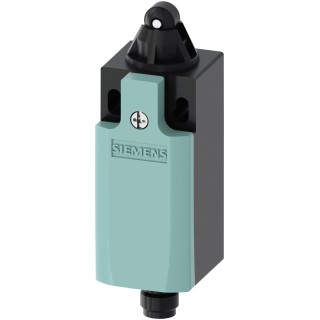 Siemens 3SE5 Series Roller Plunger Limit Switch, 1 NO/1 NC Contact Configuration, Plastic Housing, 250V AC, 4A IP65