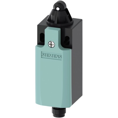 Siemens 3SE5 Series Roller Plunger Limit Switch, 1 NO/1 NC Contact Configuration, Plastic Housing, 250V AC, 4A IP65