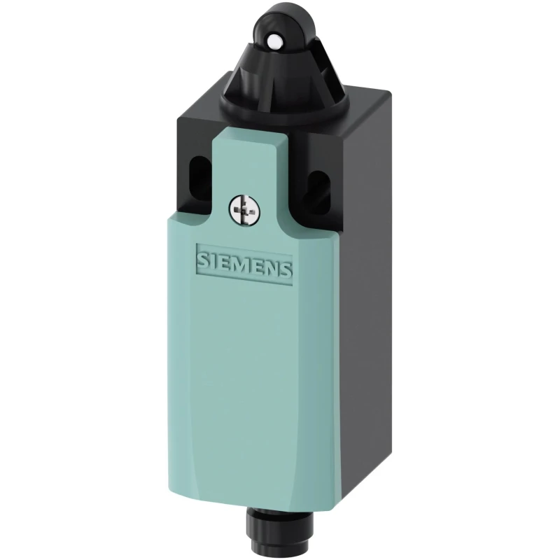 Siemens 3SE5 Series Roller Plunger Limit Switch, 1 NO/1 NC Contact Configuration, Plastic Housing, 250V AC, 4A IP65