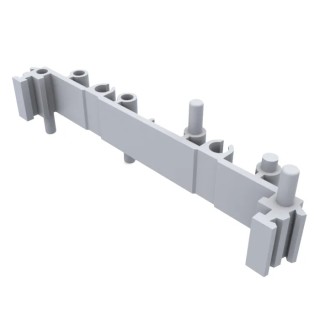 CamdenBoss M-Series Base Element for Use with 72mm Wide PCBs Polystyrene Material CIME/M/BE1125SS/PK5