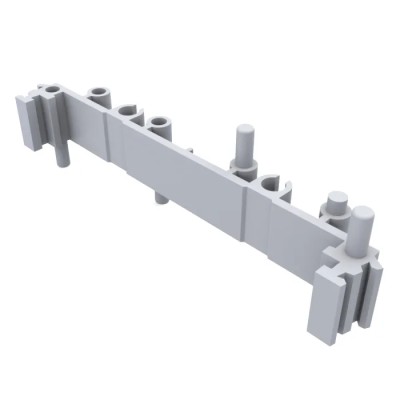 CamdenBoss M-Series Base Element for Use with 72mm Wide PCBs Polystyrene Material CIME/M/BE1125SS/PK5
