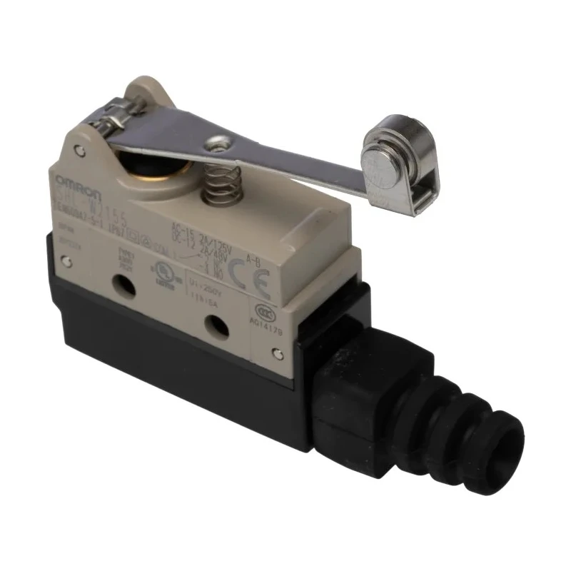 Panasonic SHL Series Roller Lever Limit Switch, SPDT, IP67 Zinc Housing, 250V AC, 2A SHL-W2155